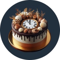 New year cake