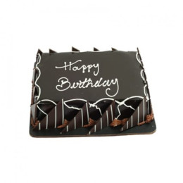 Delicious Dark Chocolate Cake - 500 Gm