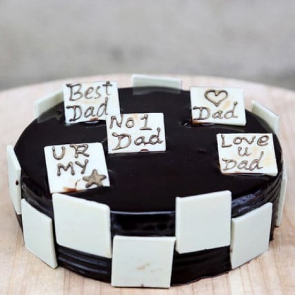 Choco Play Cake For Dad - 500 Gm