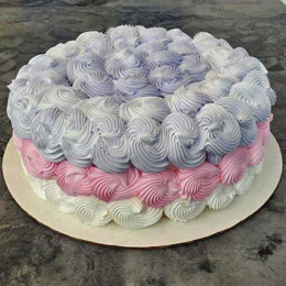 Eggless Florid Cream Cake - 500 Gm