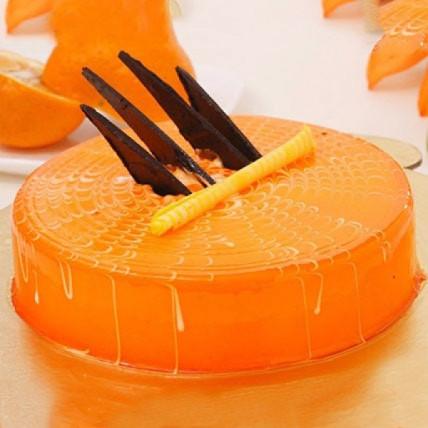 Orange Tangyliscious Cake - 500 Gm