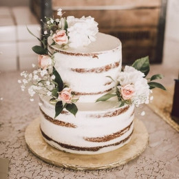 Raw Wedding Cake