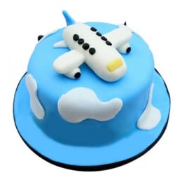 Airplane In The Clouds Cake - 2 KG