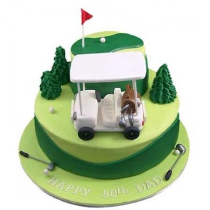 Golf Cart Cake - 3 KG