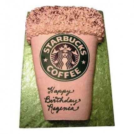 Designer Starbucks Cake - 1 KG