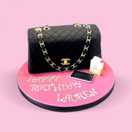 Classy Handbag Fondant Cake - 2 KG