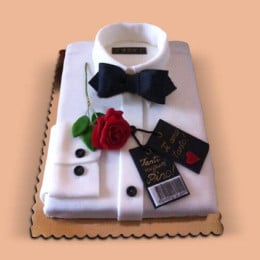 Designer Shirt Cake - 1 KG