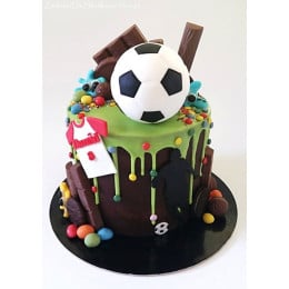 Football Fiesta Cake-1.5 Kg