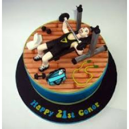 Fitness Enthusiast Cake-1.5 Kg