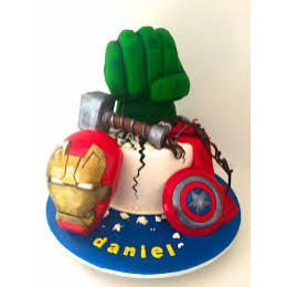 Avengers Birthday Cake-1.5 Kg