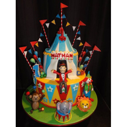 Circus Carnival Cake