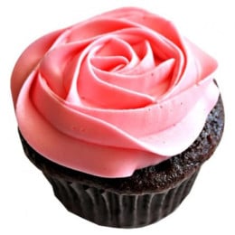 Delicious Rose Cupcakes-set of 6