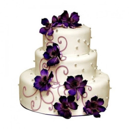 Glamorous Wedding Cake