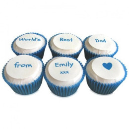 Personalized Message Cupcakes