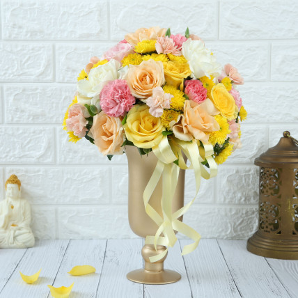 Floral Treasure Pot
