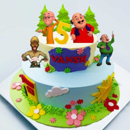 Motu Patlu Cake