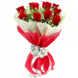 10 Red Roses