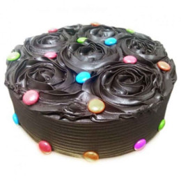 Chocolate Flower Cake