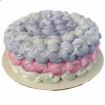 Eggless Florid Cream Cake