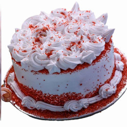 Red Velvet Swirl Cake