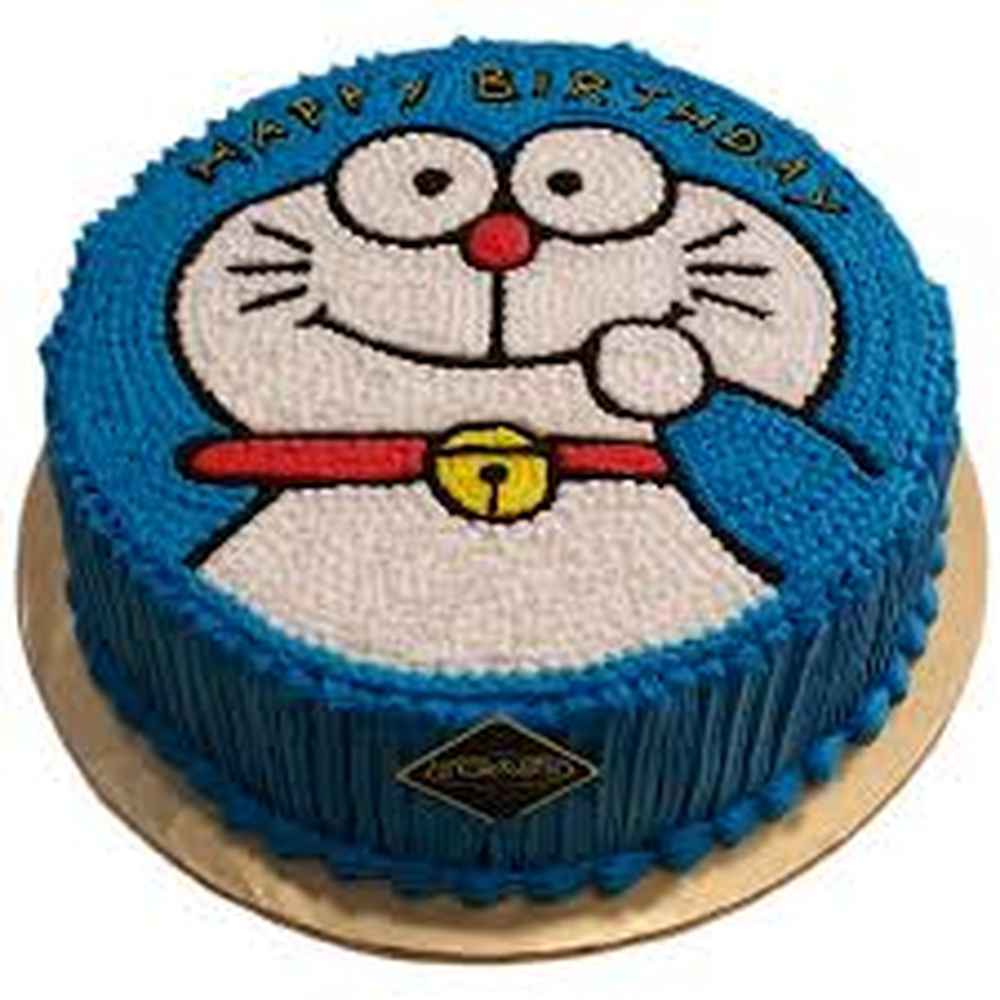 Order Fun Doraemon Theme Cake Online Price Rs1299  FlowerAura
