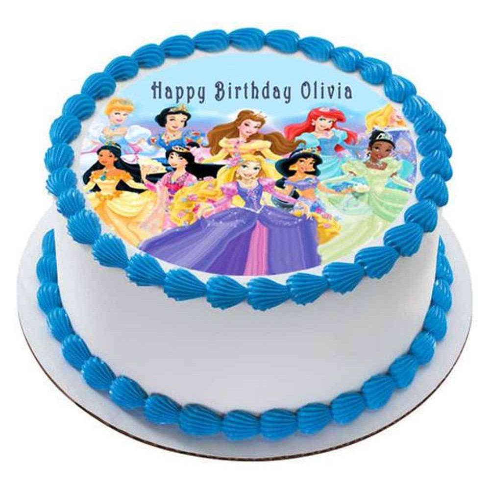 Princess Photo Cake- Order Online Princess Photo Cake @ Flavoursguru