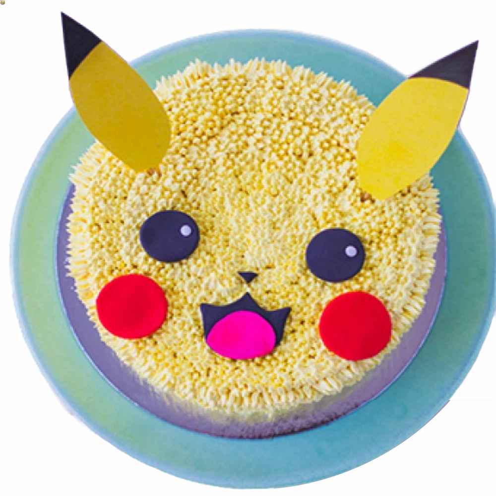 Pokemon Pikachu Cake- Order Online Pokemon Pikachu Cake @ Flavoursguru