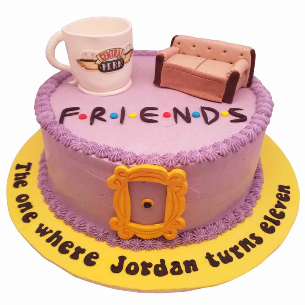 Friends Cake- Order Online Friends Cake @ Flavoursguru