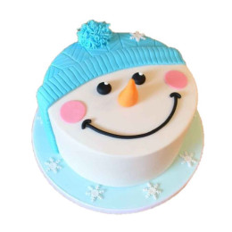 The Snowman Cake