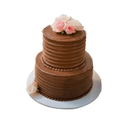 Heavy Chocolate Wedding Cake