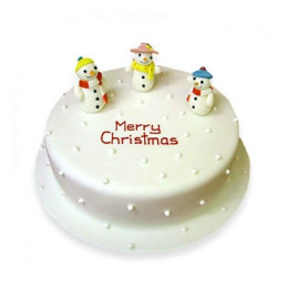 Snowy Christmas Cake