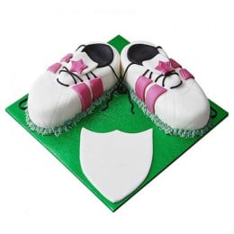 Sports Shoe Fondant Cake