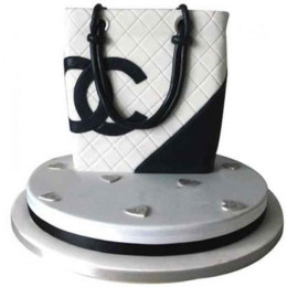 Elegant Chanel Bag Cake