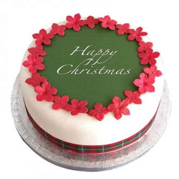 Christmas Fondant Cake