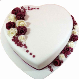 Divine Heart Cake