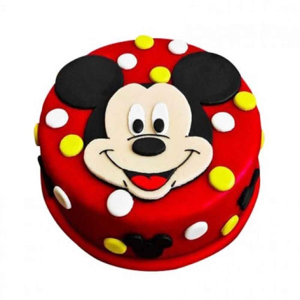 Adorable Mickey Mouse Cake- Order Online Adorable Mickey Mouse ...