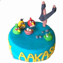 Angry Birds Cake Half kg. Buy Angry Birds Cake online - WarmOven