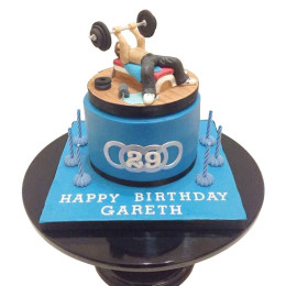 Fondant Gym Cake