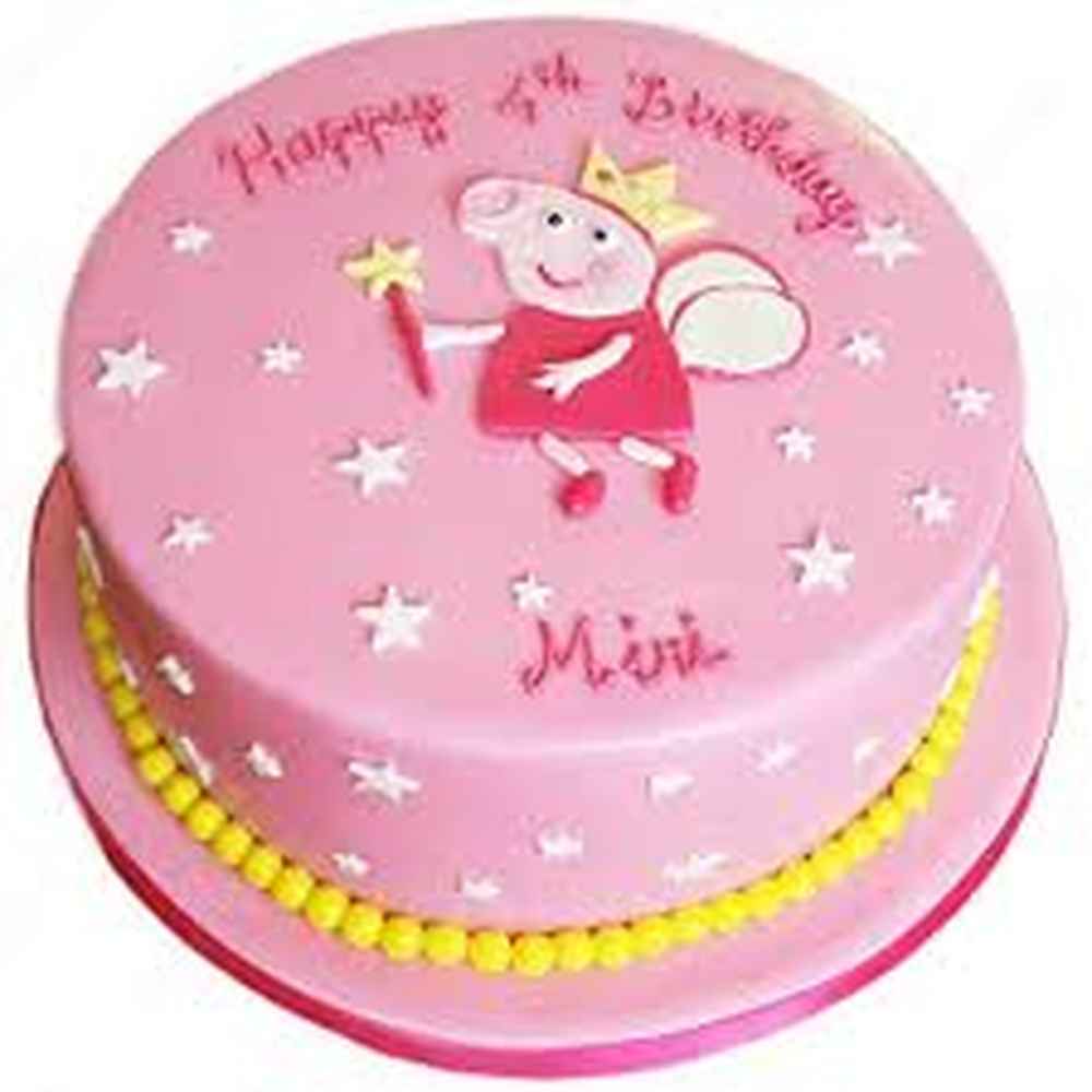 Peppa Girl Cake- Order Online Peppa Girl Cake @ Flavoursguru