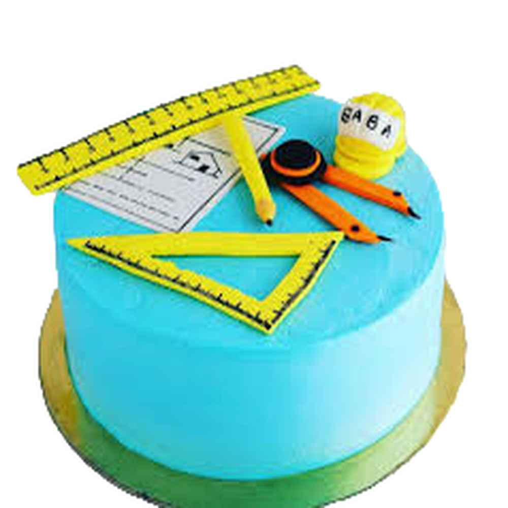 Birthday Cake For Mechanical Engineer With Name