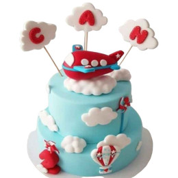 Cloud Mine Cake