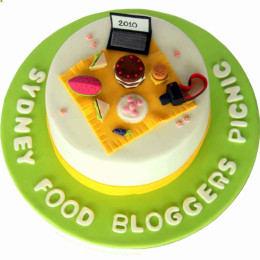 Food Blogger Cake