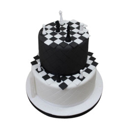 Ultra-Luxurious Chess Cake
