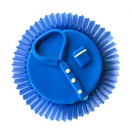 Blue Tshirt Cupcakes