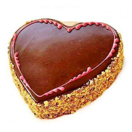 Chocolaty Heart Cake
