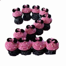 Cute Minnie Mouse Cupcakes