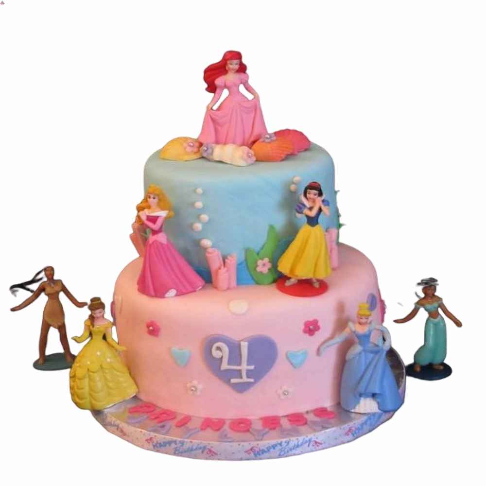 Disney Princess Cake- Order Online Disney Princess Cake @ Flavoursguru