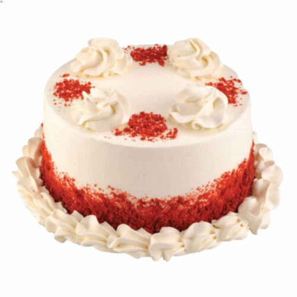 Creamy Swirl Red Cake
