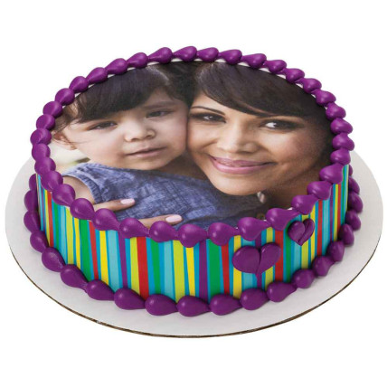 Mommy Photo Cake