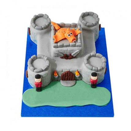 Fortress Fondant Cake